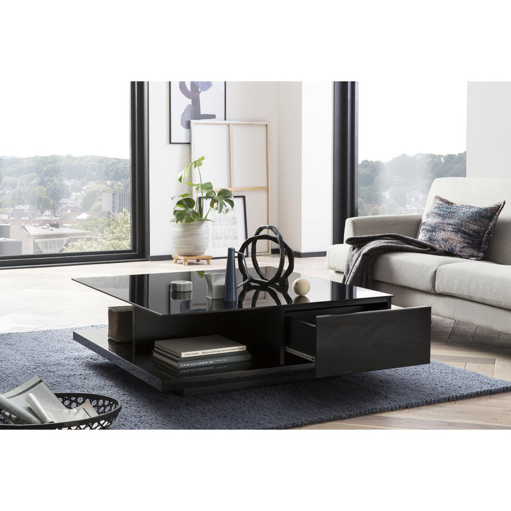 Couchtisch 100x100x36 cm schwarz