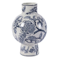 Vase, weiße Keramik-Dekorationsvase