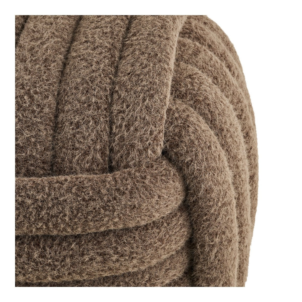 Napier Pouf, brown, 48x48x43 cm, HN1294