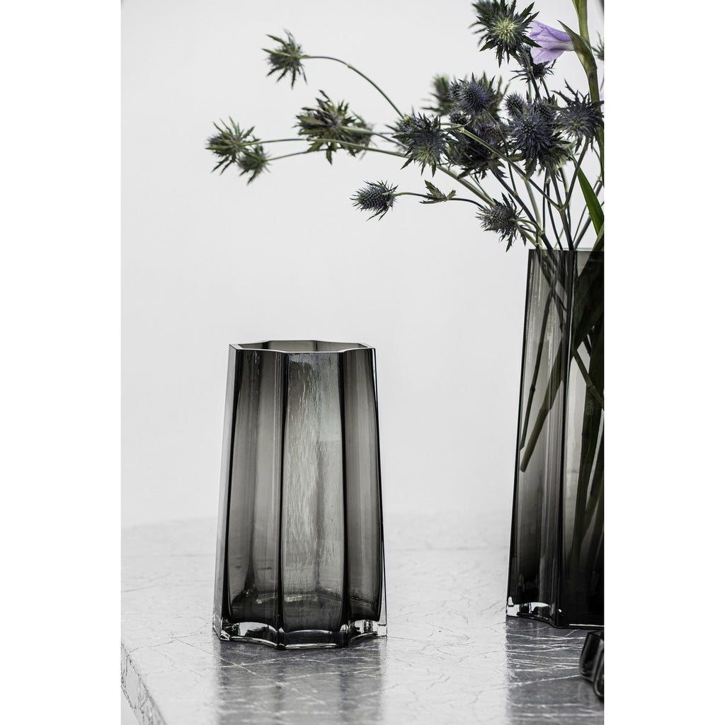 Modern-Classic Luxury Vase, stilvolles Design, LENOX 30 Grey