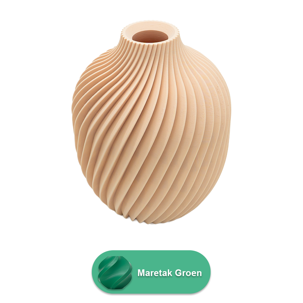 Nova 3D Vase – 3D-gedruckte Vase – Nachhaltiges PLA – Geeignet für künstliche Blumen