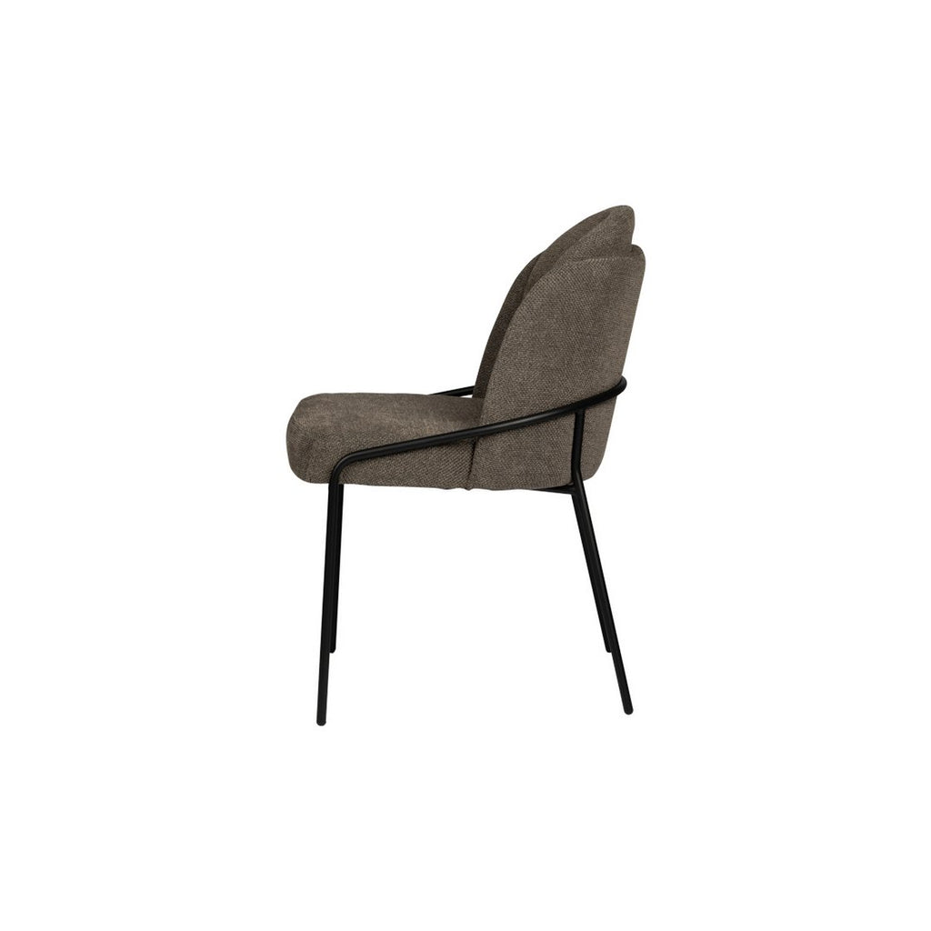 Fjord Stuhl Taupe (2er-Set)