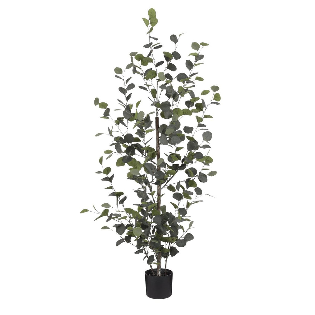 künstliche pflanze 150cm eukalyptus grün