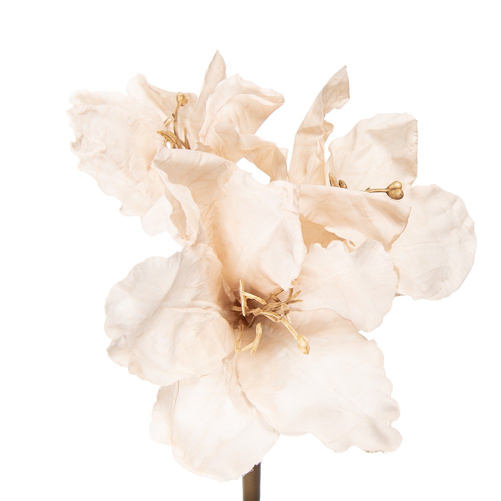 Künstliche Blume 65 cm Beige Kunststoff