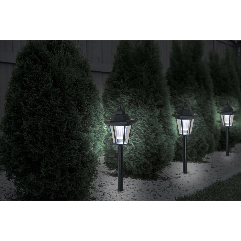 Solar-Erdspieß Gartenleuchte 43,5 cm hoch – ideal für Wege und Beete