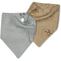 Villads Lätzchen 2er-Pack Surfer/Dusty Blue