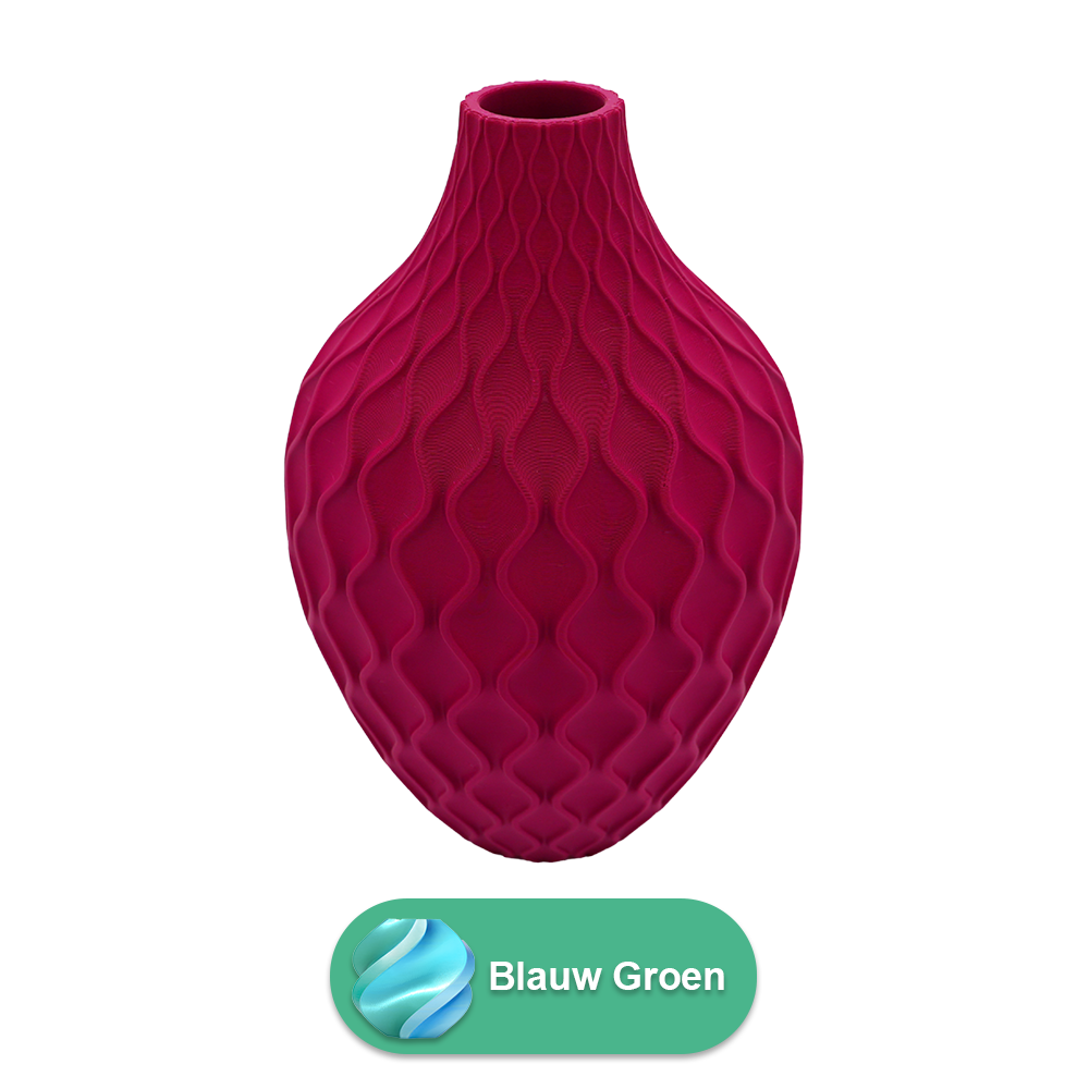 Ophira 3D-Vase – 3D-gedruckte Vase – nachhaltiges PLA – geeignet für künstliche Blumen