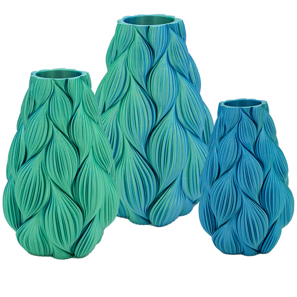 Lamina 3D-Vase – 3D-gedruckte Vase – langlebiges PLA – geeignet für künstliche Blumen