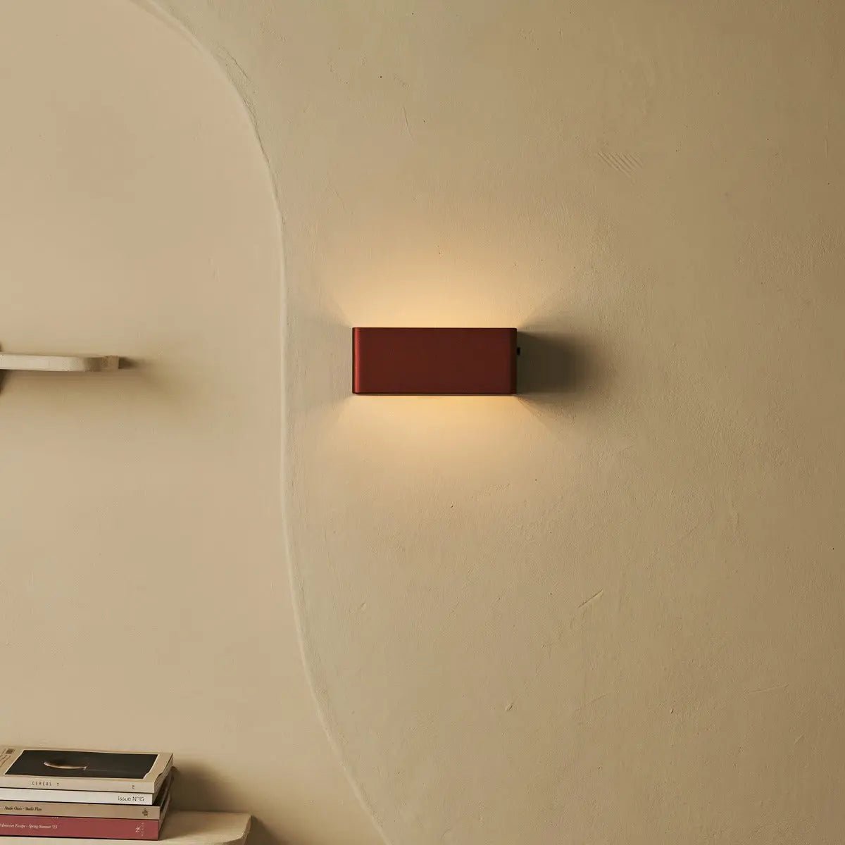 Tessa Wandlampe – magnetische Montageplatte für einfache Installation