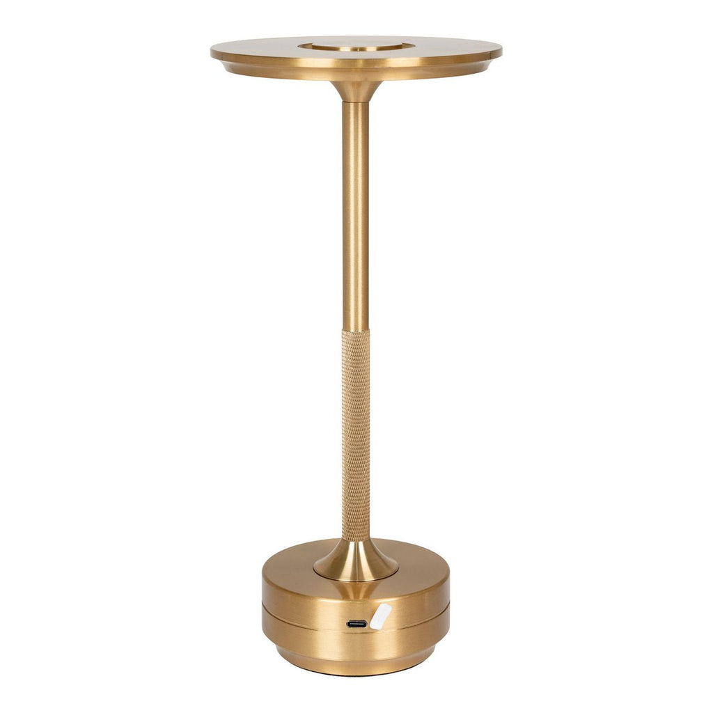 Lyneham LED-Tischlampe – Messing, Aluminium, 28,5 cm