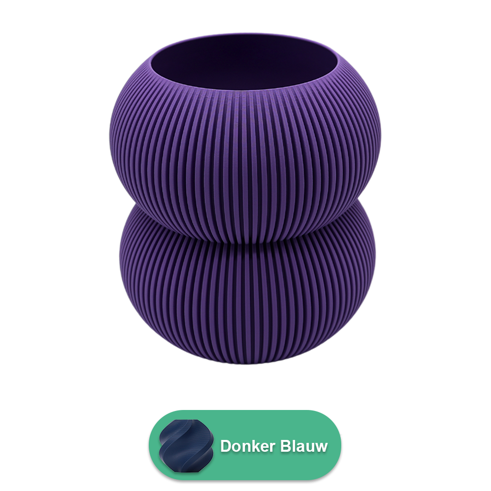 Elaro 3D-Vase – 3D-gedruckte Vase – nachhaltiges PLA – geeignet für künstliche Blumen