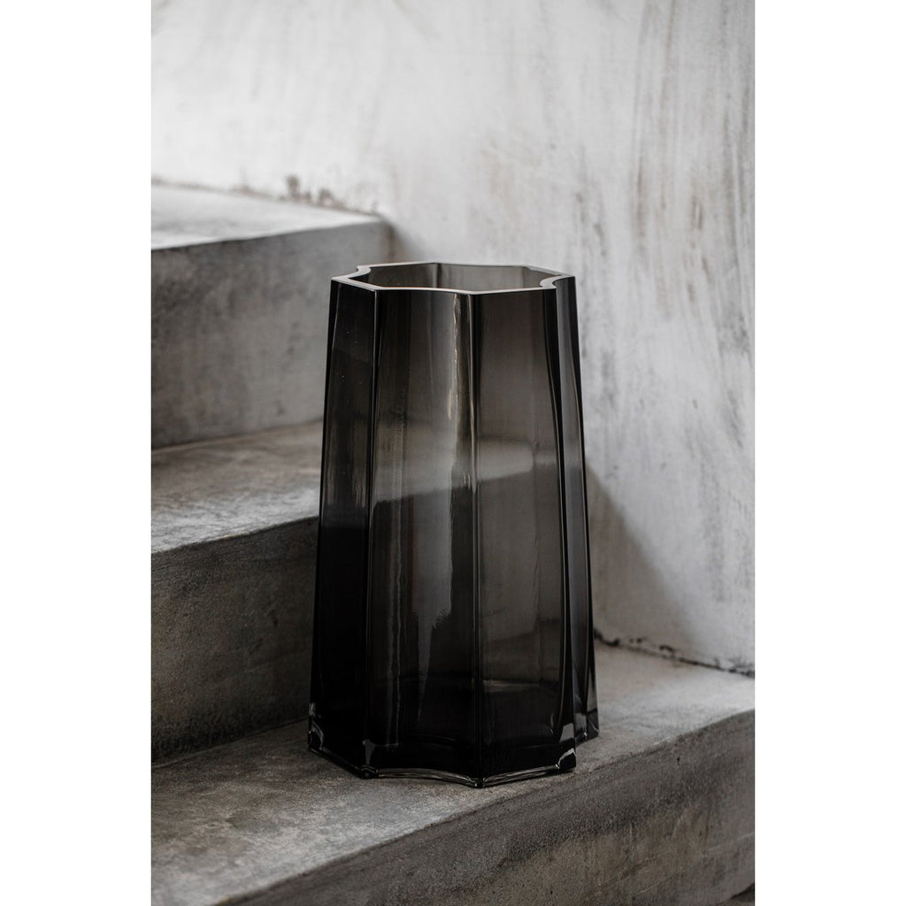 Modern-Classic Luxury Vase, stilvolles Design, LENOX 30 Grey