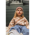 Kinder Zebra-Pullover Unisex – Darcy | La Olivia Kids