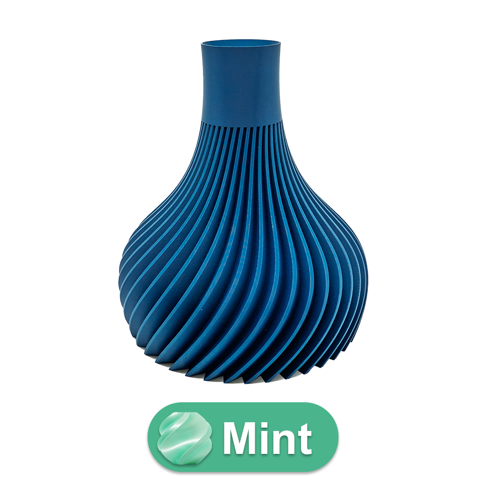 Virella 3D-Vase – 3D-gedruckte Vase – nachhaltiges PLA – geeignet für künstliche Blumen
