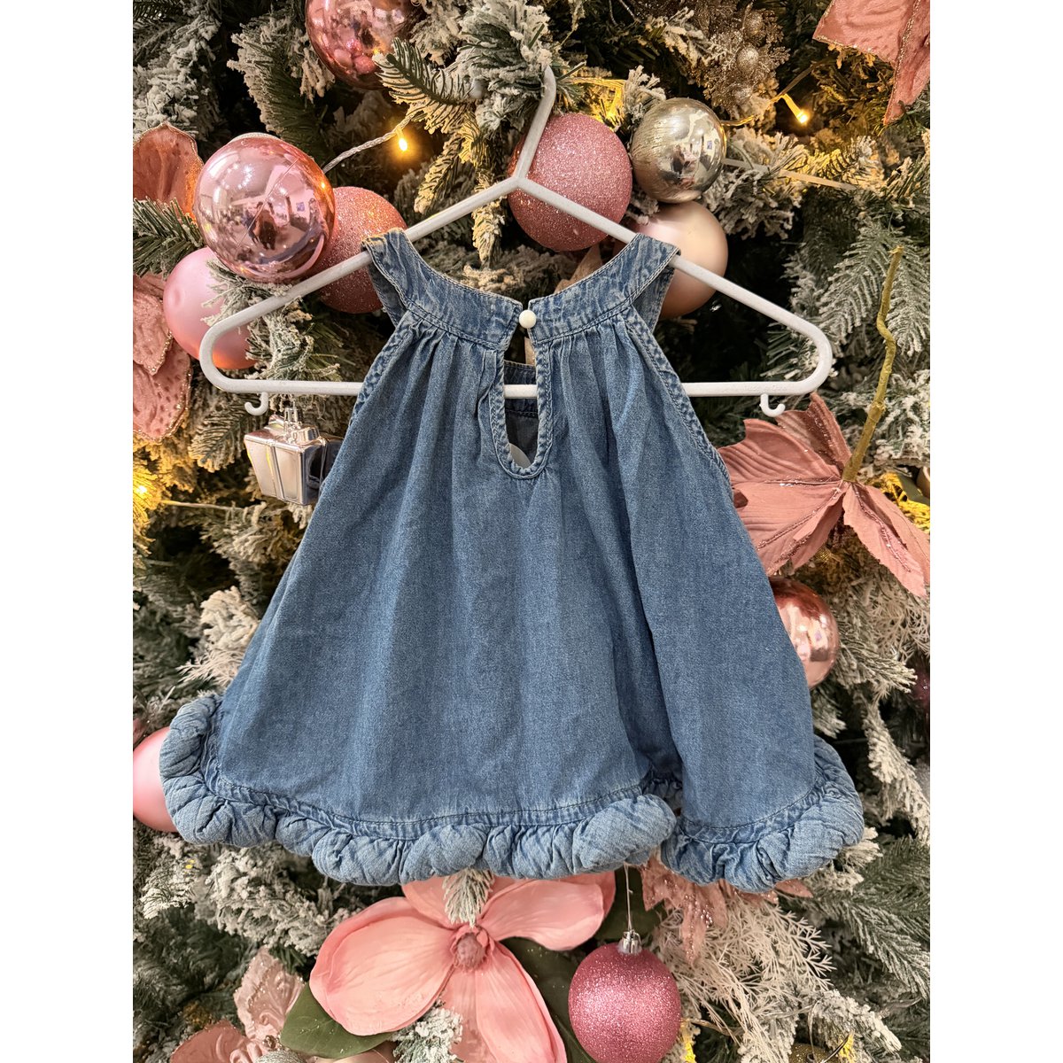 Emmy Denim-Set – Oberteil und Hose
