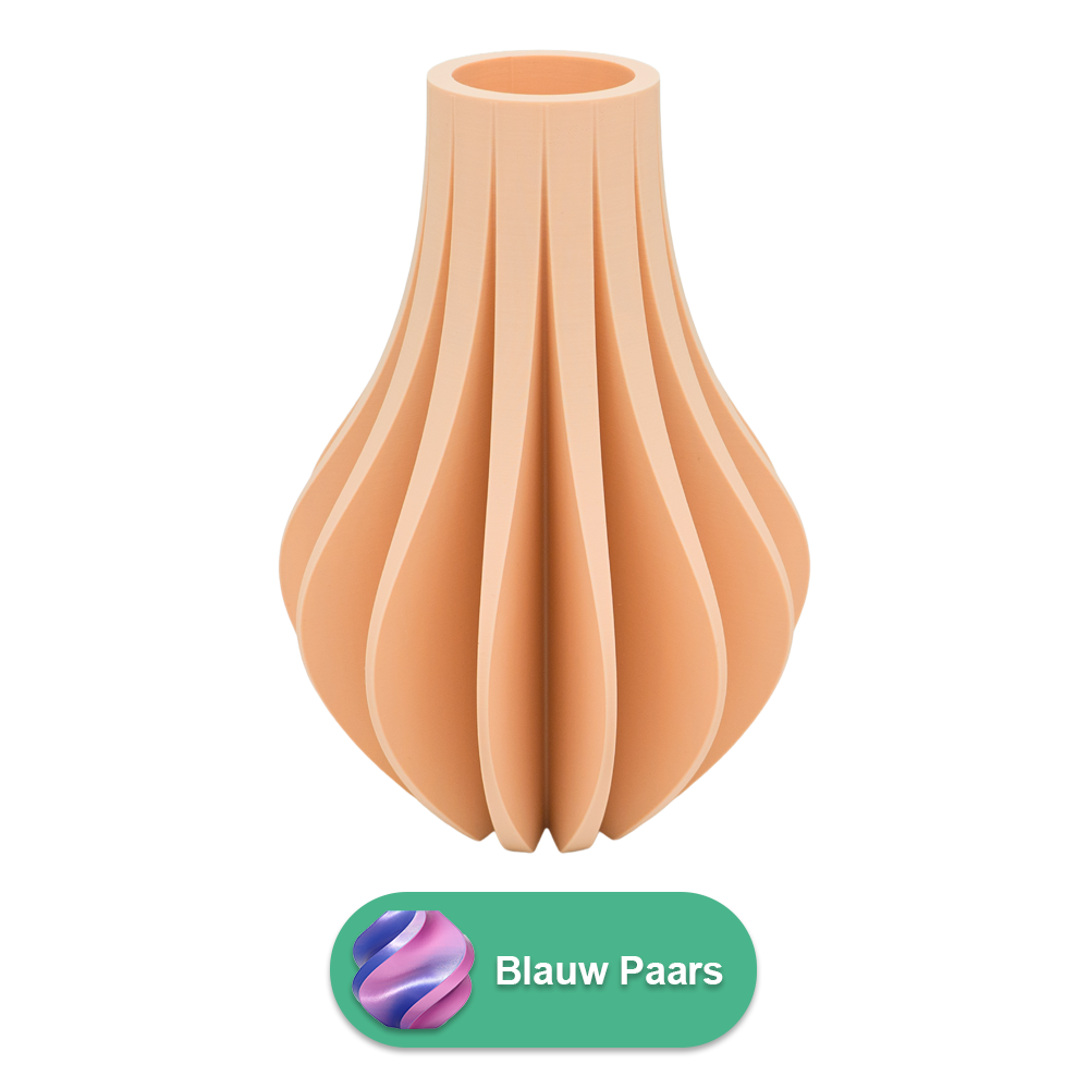 Aventa 3D-Vase – 3D-gedruckte Vase – nachhaltiges PLA – geeignet für künstliche Blumen