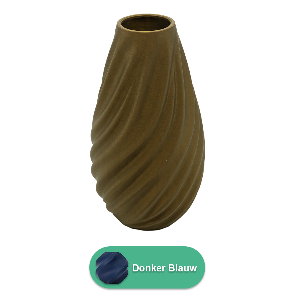 Lunaris 3D-Vase – 3D-gedruckte Vase – nachhaltiges PLA – geeignet für künstliche Blumen
