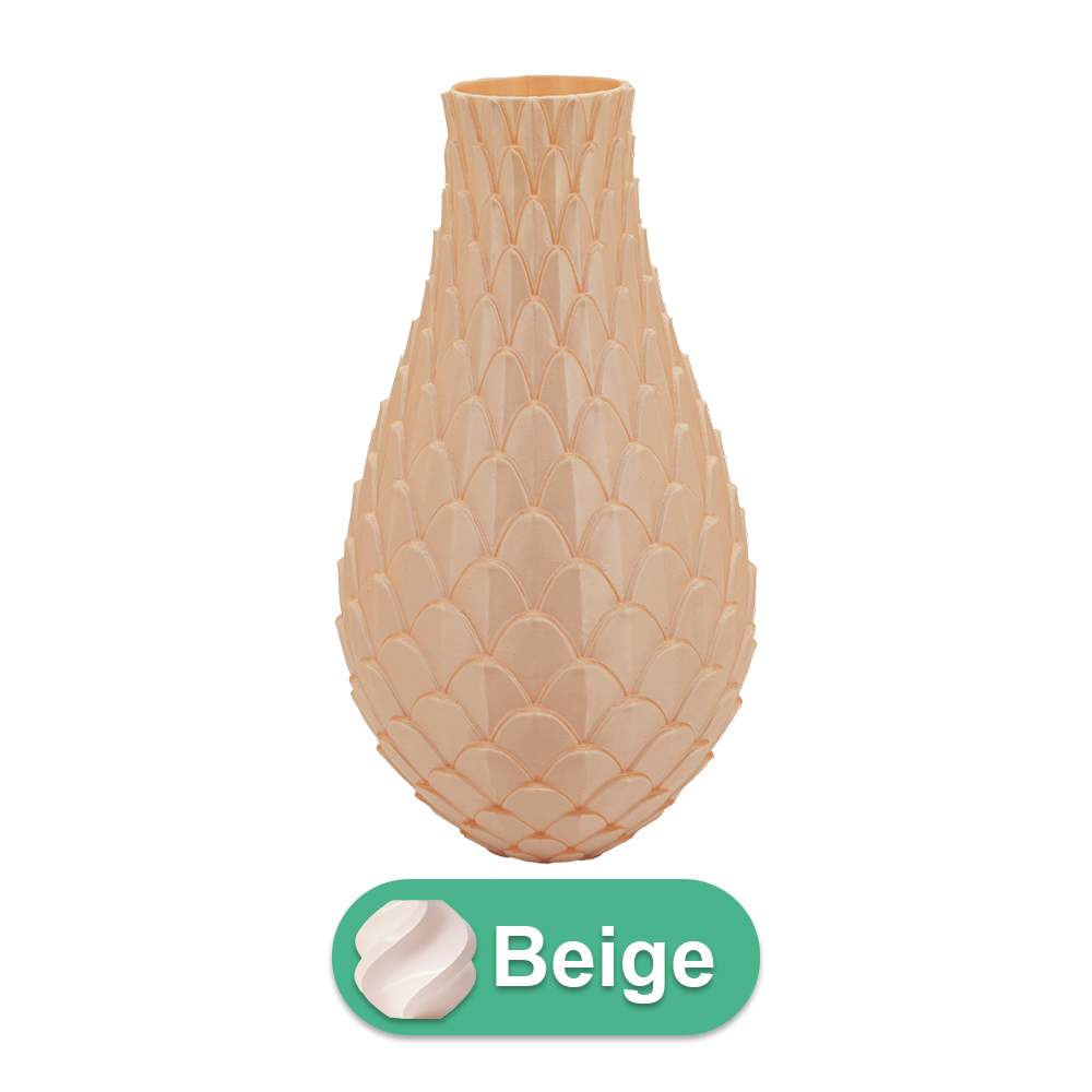 Sirena 3D-Vase – 3D-gedruckte Vase – nachhaltiges PLA – geeignet für künstliche Blumen