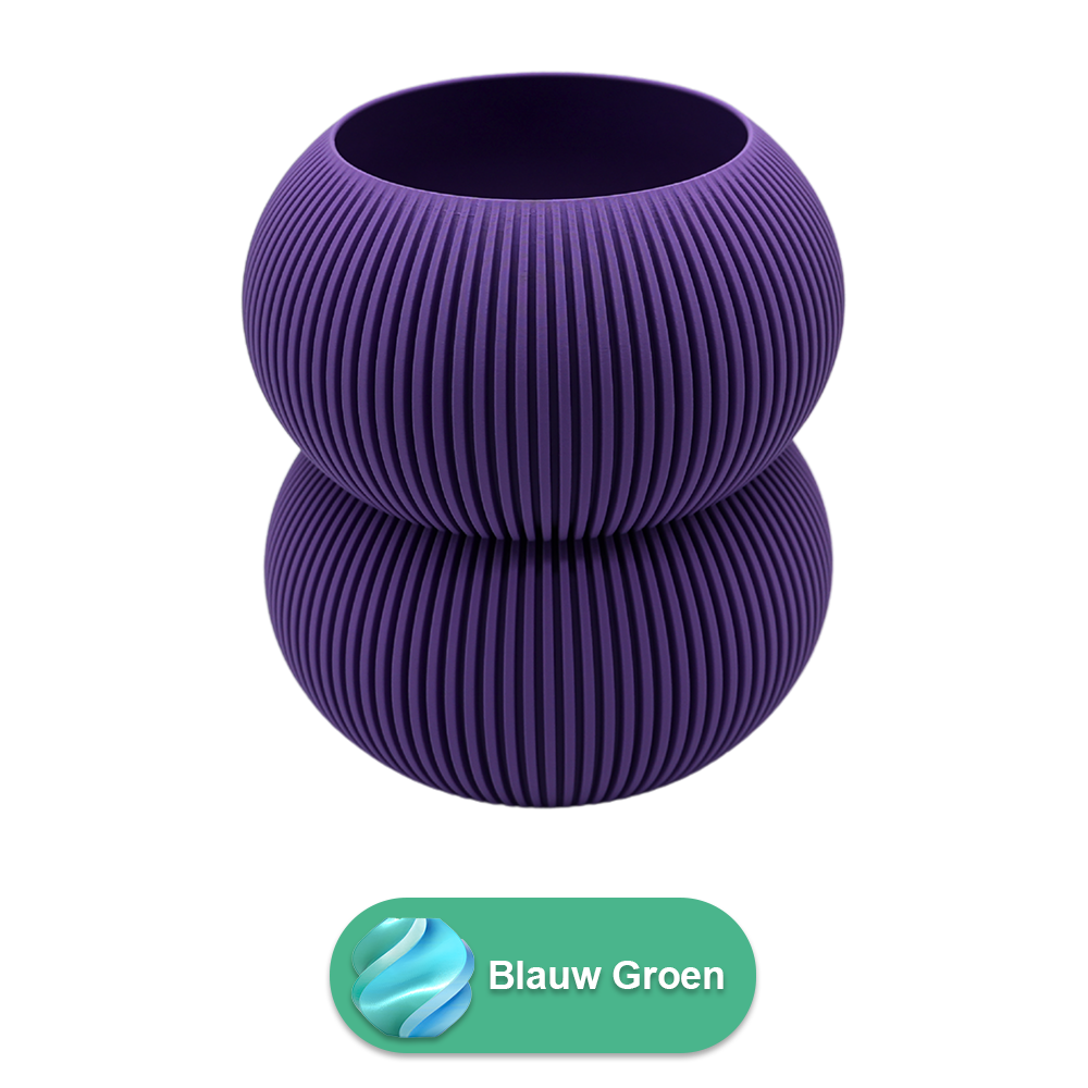 Elaro 3D-Vase – 3D-gedruckte Vase – nachhaltiges PLA – geeignet für künstliche Blumen