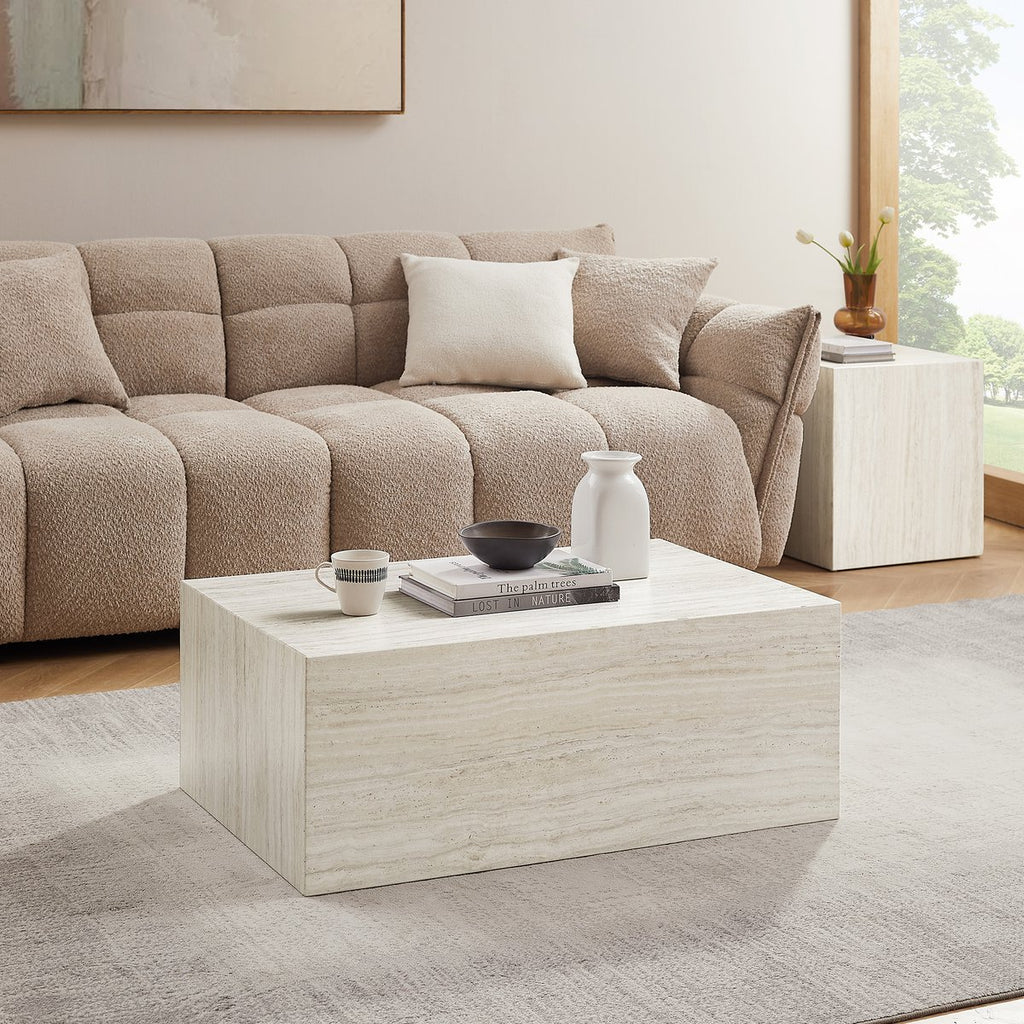 Couchtisch Travertin 90x60 cm