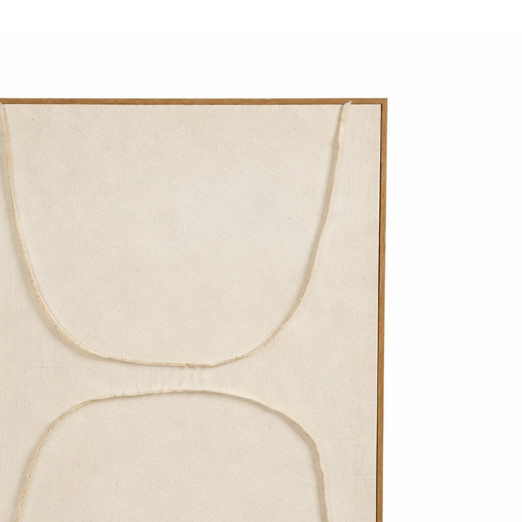 Wanddekoration Beige