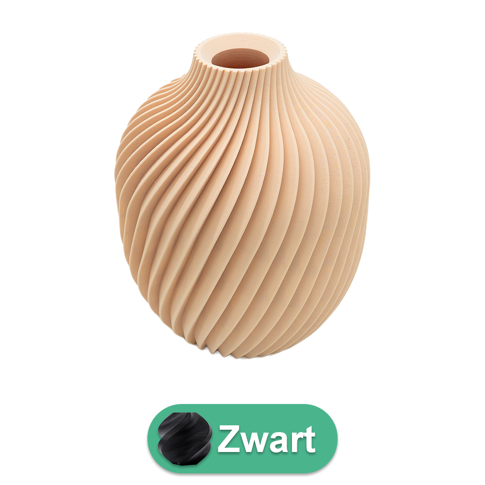 Nova 3D Vase – 3D-gedruckte Vase – Nachhaltiges PLA – Geeignet für künstliche Blumen