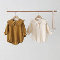 Annie & Charles® Leinen Bloomer mit Kragen
