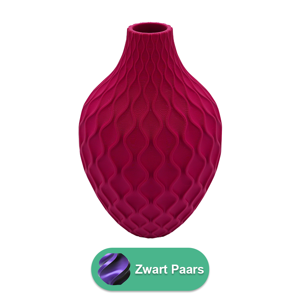 Ophira 3D-Vase – 3D-gedruckte Vase – nachhaltiges PLA – geeignet für künstliche Blumen