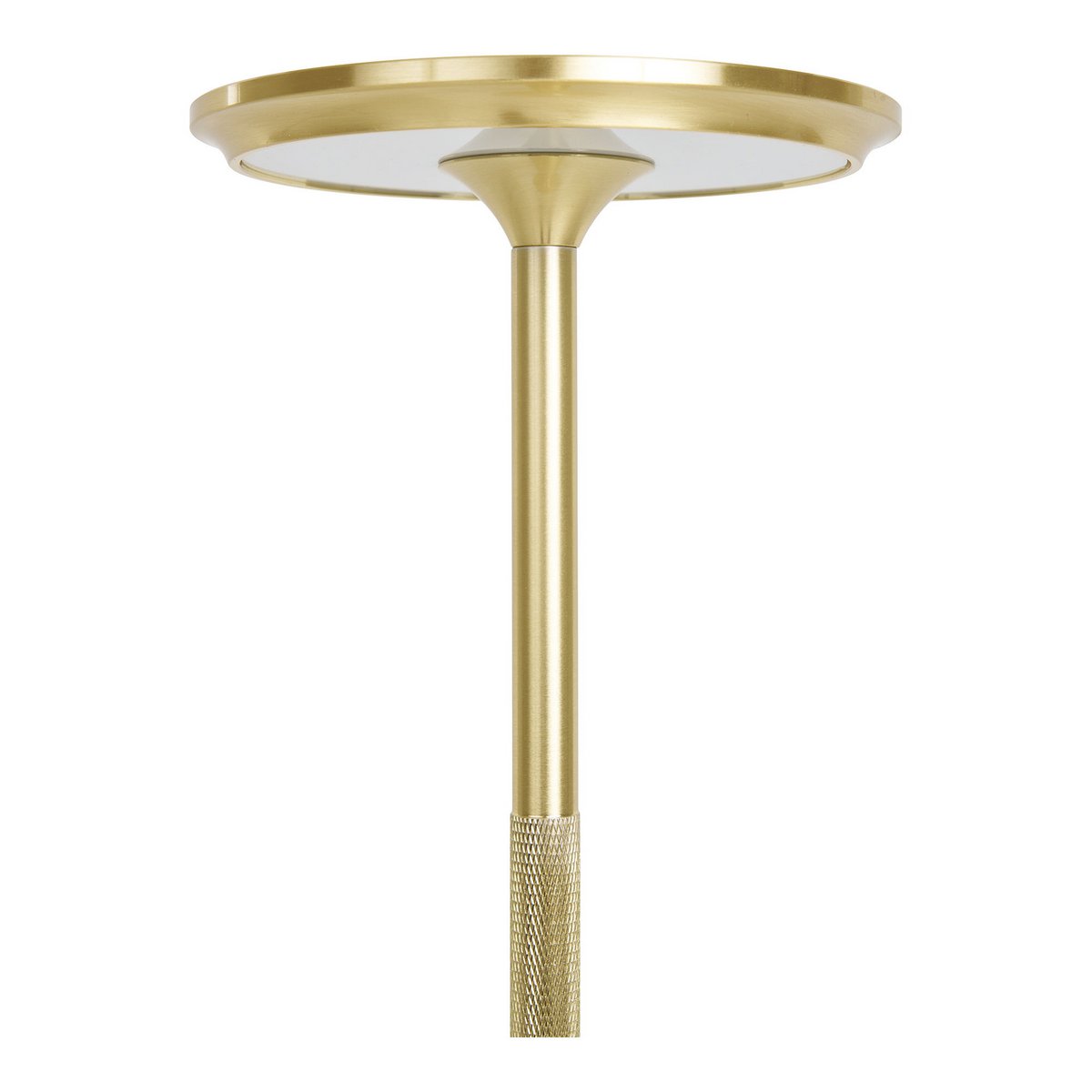 Lyneham LED-Tischlampe – Messing, Aluminium, 28,5 cm