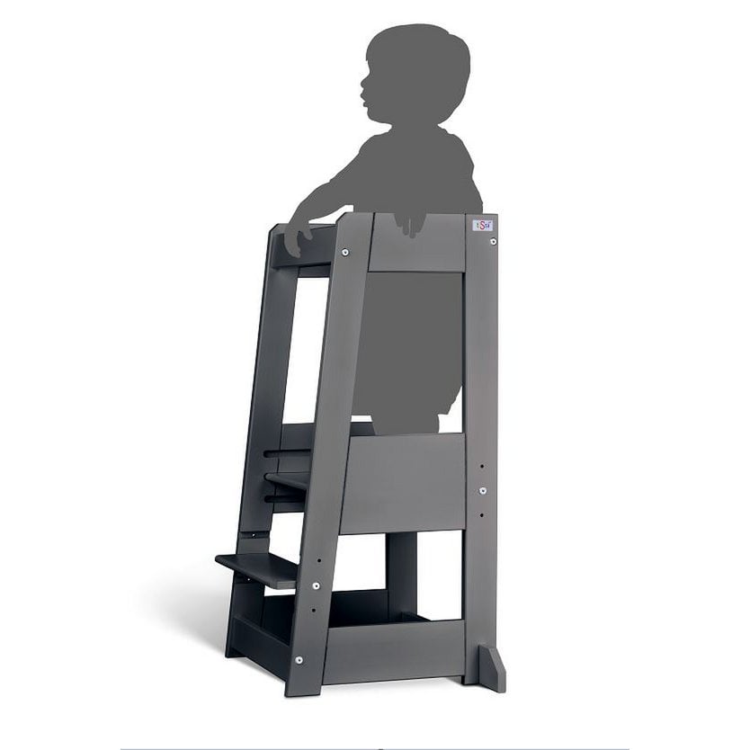 tiSsi® Lernturm FELIX Buche GRAU