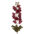 Künstliche Blume aus violettem Kunststoff