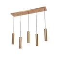 Hanging Lamp Zylinder Esstisch 5 | Golden