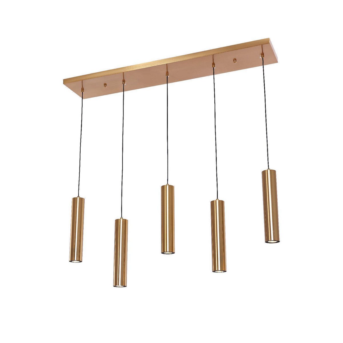 Hanging Lamp Zylinder Esstisch 5 | Golden