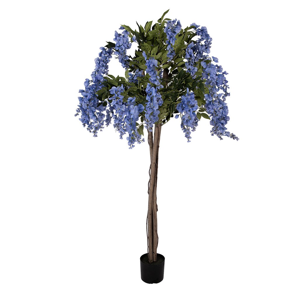 Künstlicher Baum 40x40x170 cm Blauer Kunststoff
