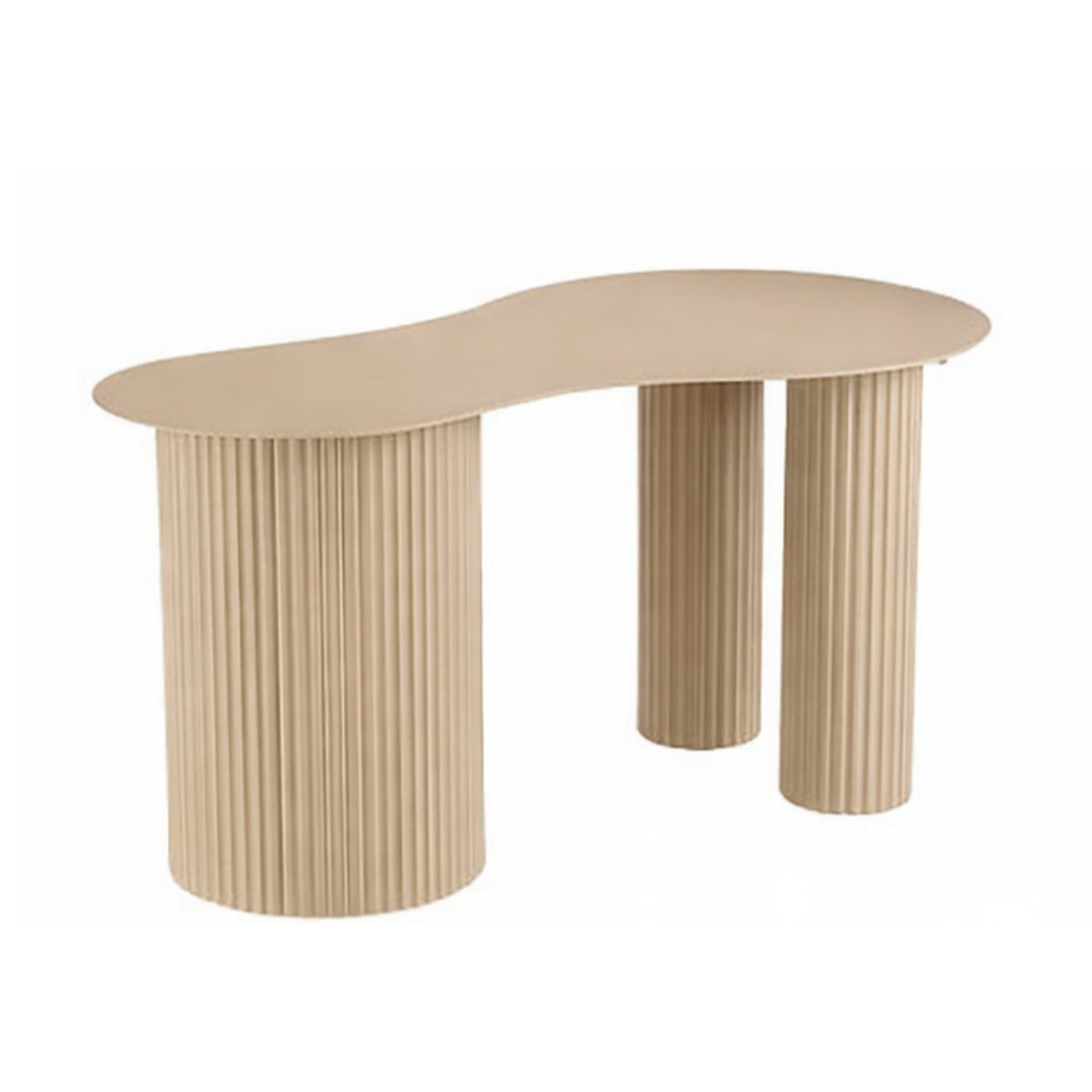3er Beistelltisch-Set Lux Braun – Lageneffekt im modernen Wohnzimmer