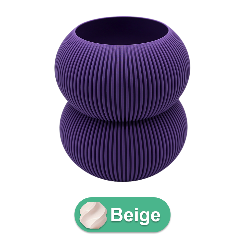 Elaro 3D-Vase – 3D-gedruckte Vase – nachhaltiges PLA – geeignet für künstliche Blumen