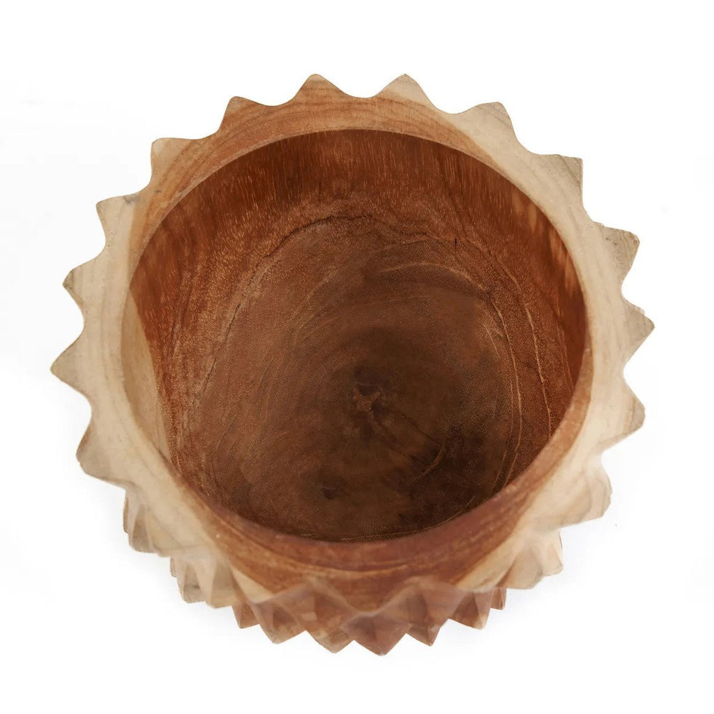 Die Teakwurzel-Durian-Schale – S
