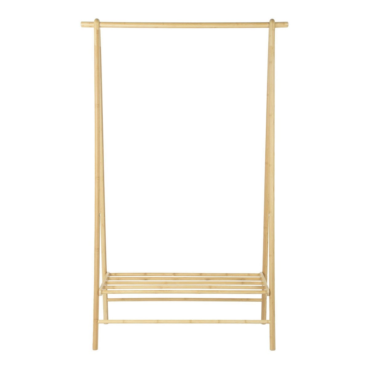 Manaus Kleiderständer – Natur, Bambus, 104 x 46 x 164 cm