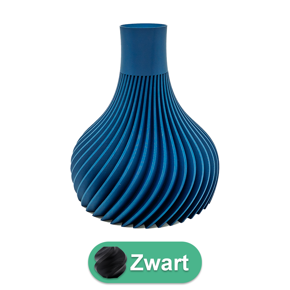 Virella 3D-Vase – 3D-gedruckte Vase – nachhaltiges PLA – geeignet für künstliche Blumen