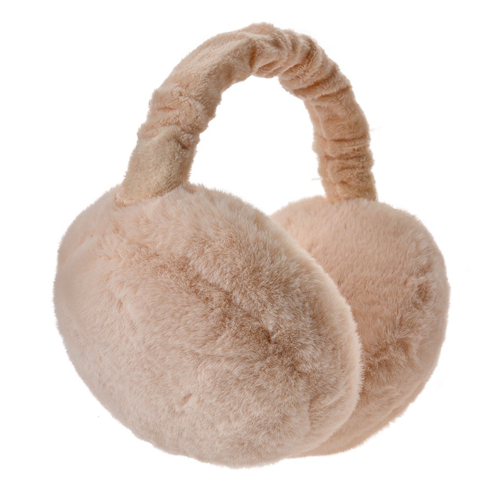 Oorwärmer Einheitsgröße Beige Polyester