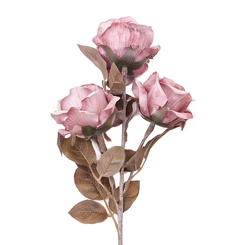 Künstliche Blume aus rosa Kunststoff