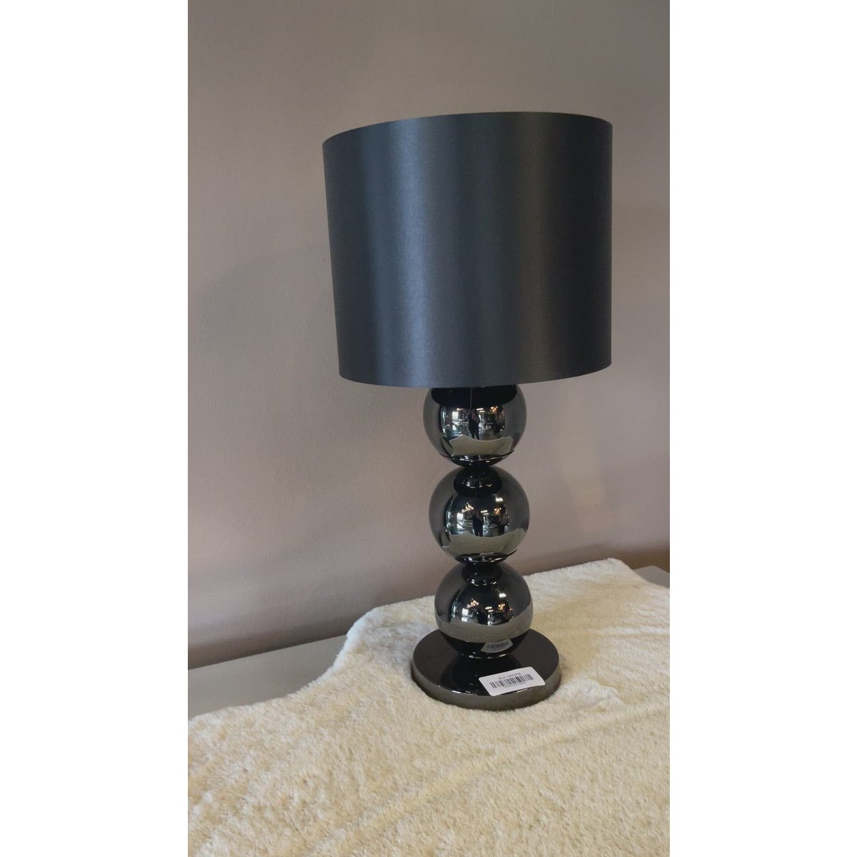 Mini Birnenlampe Anthrazit