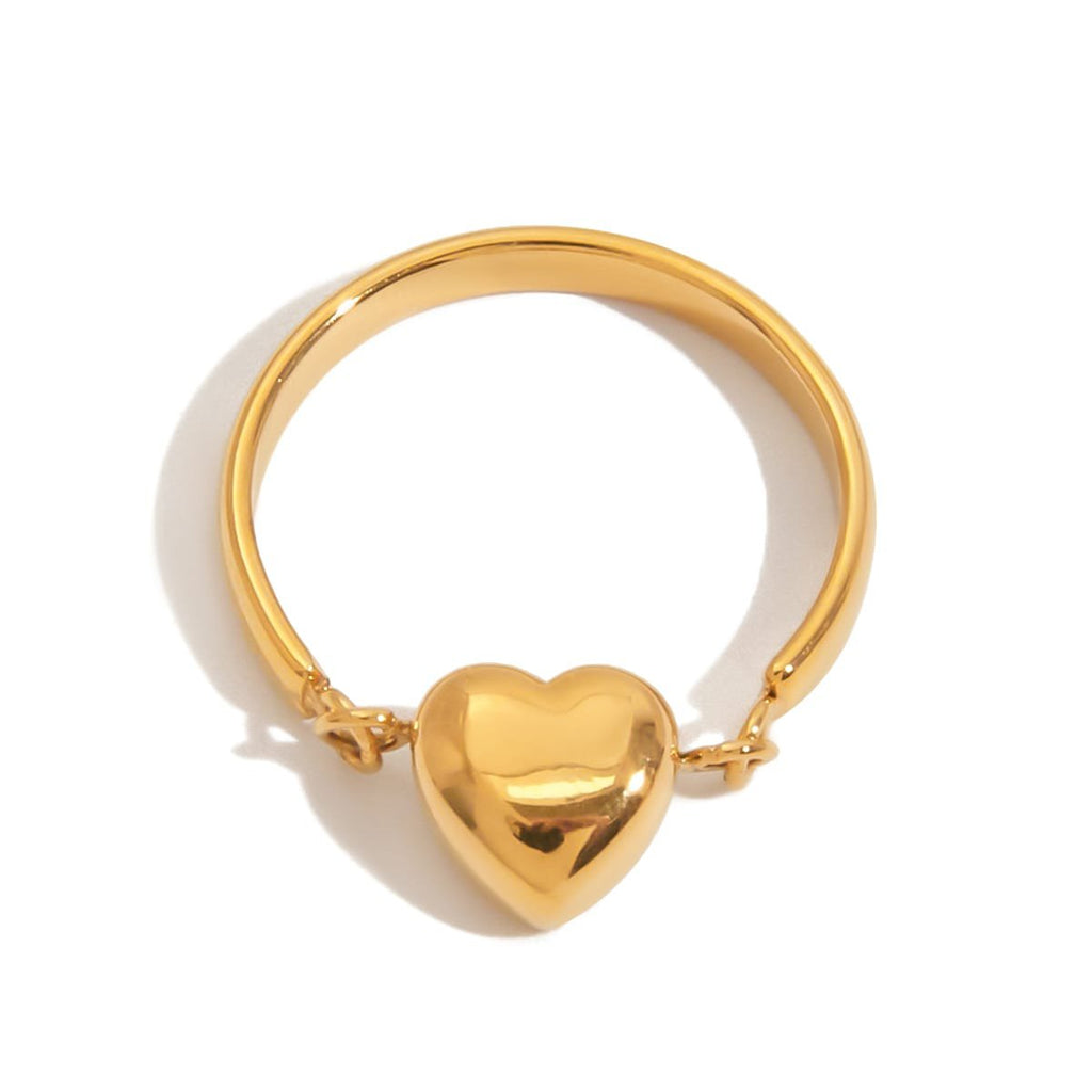 LOUIZ Ring mit Herz