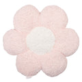 Dekokissen Blume Ø 50x5 cm Rosa Polyester