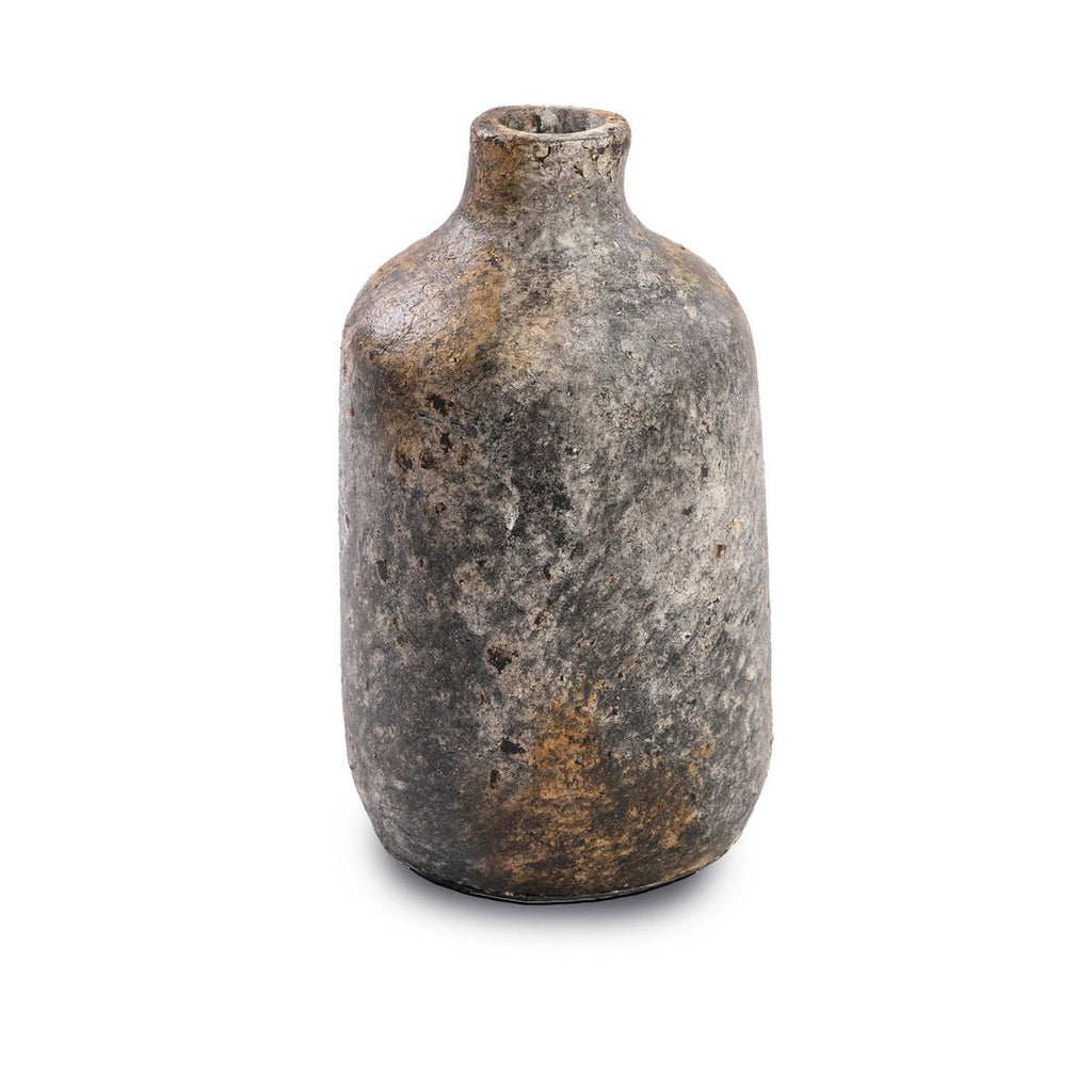 Die edle Vase – Antikgrau – L