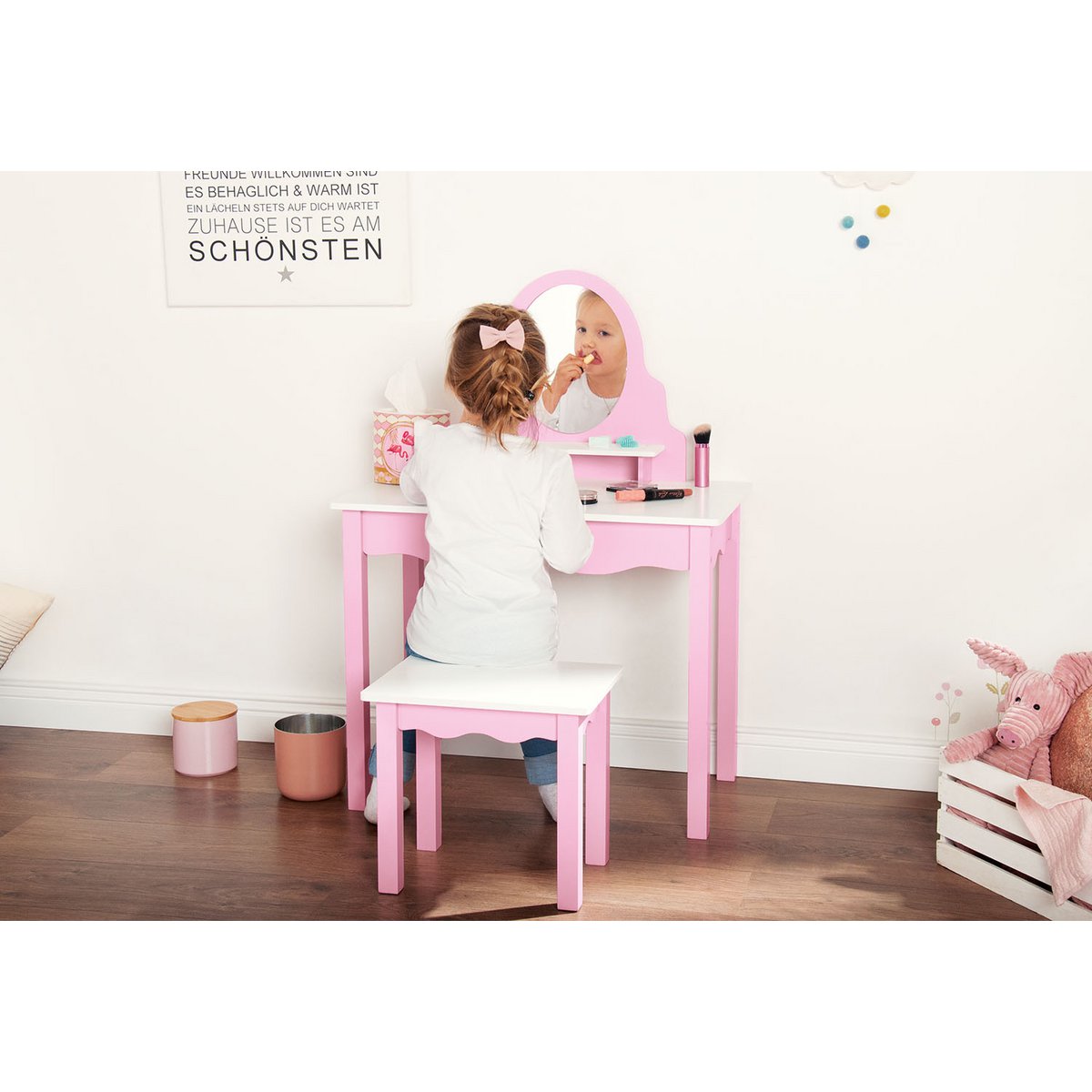 Kinderverkesseltisch „Jasmin“, inkl. Stuhl, 2 Teile