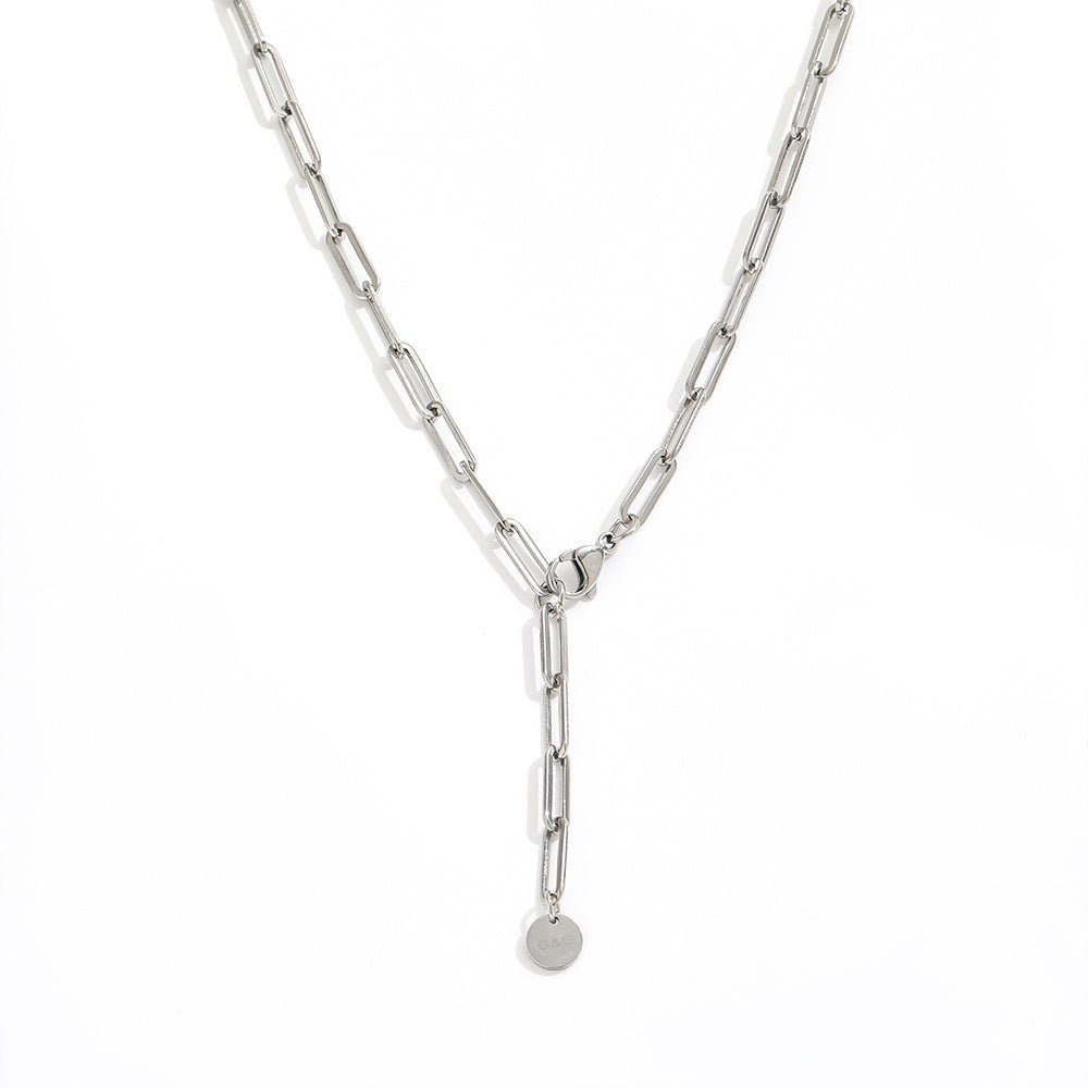 Ilaria Paperclip Necklace