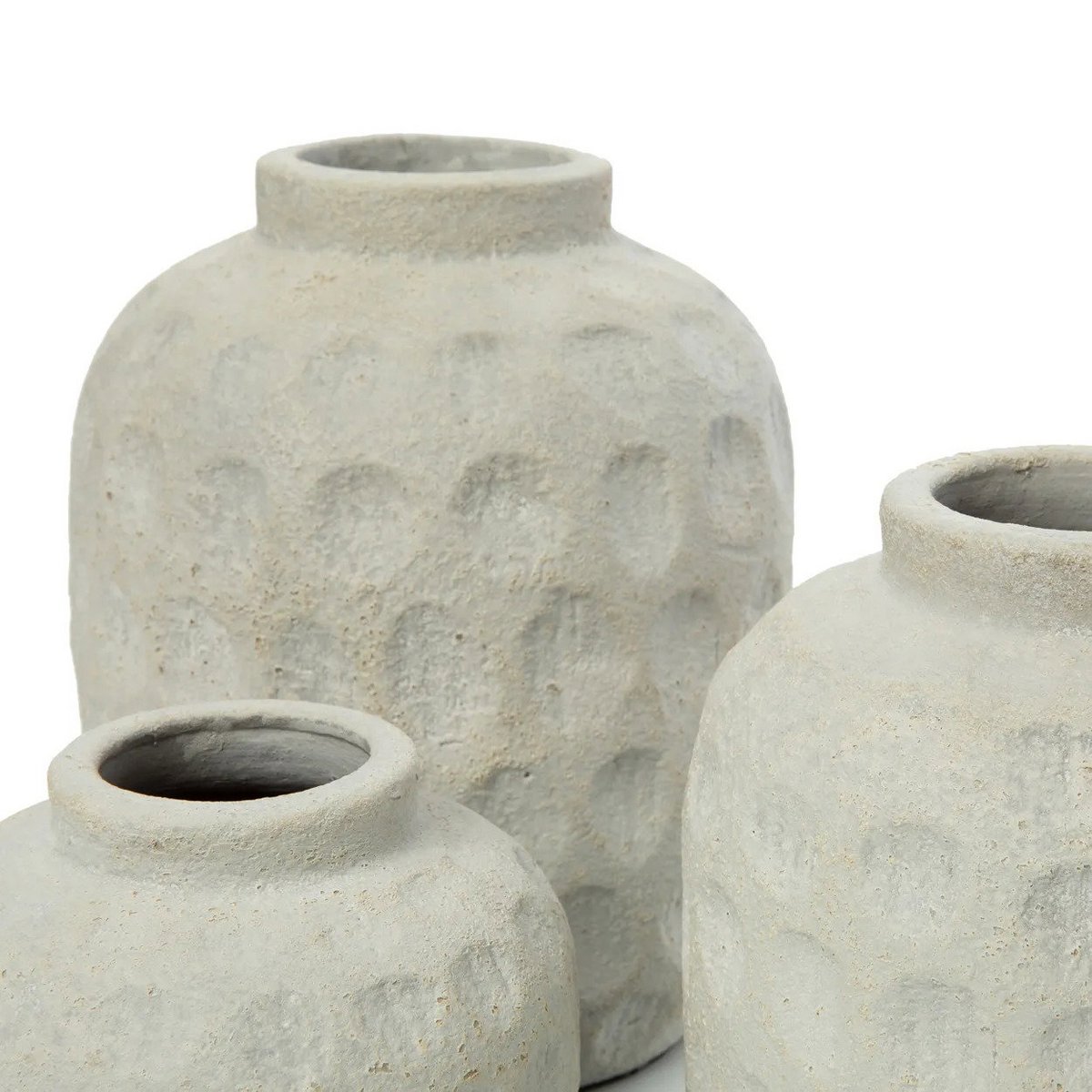 Große trendige Vase - Beton Design für Wohnzimmer
