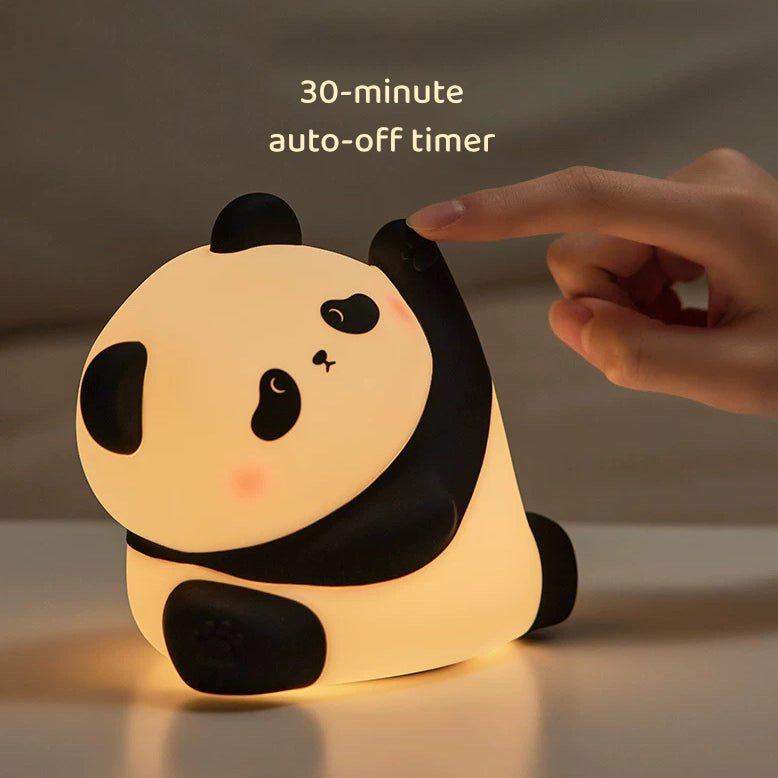 Kung Fu Panda Nachtlicht – Weiche Silikon-LED-Lampe für Kinderzimmer und Nachttisch