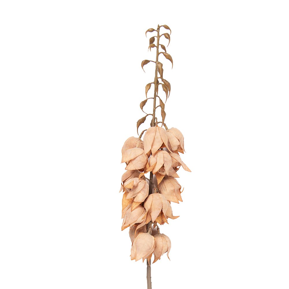 Künstliche Blume 100 cm brauner Kunststoff